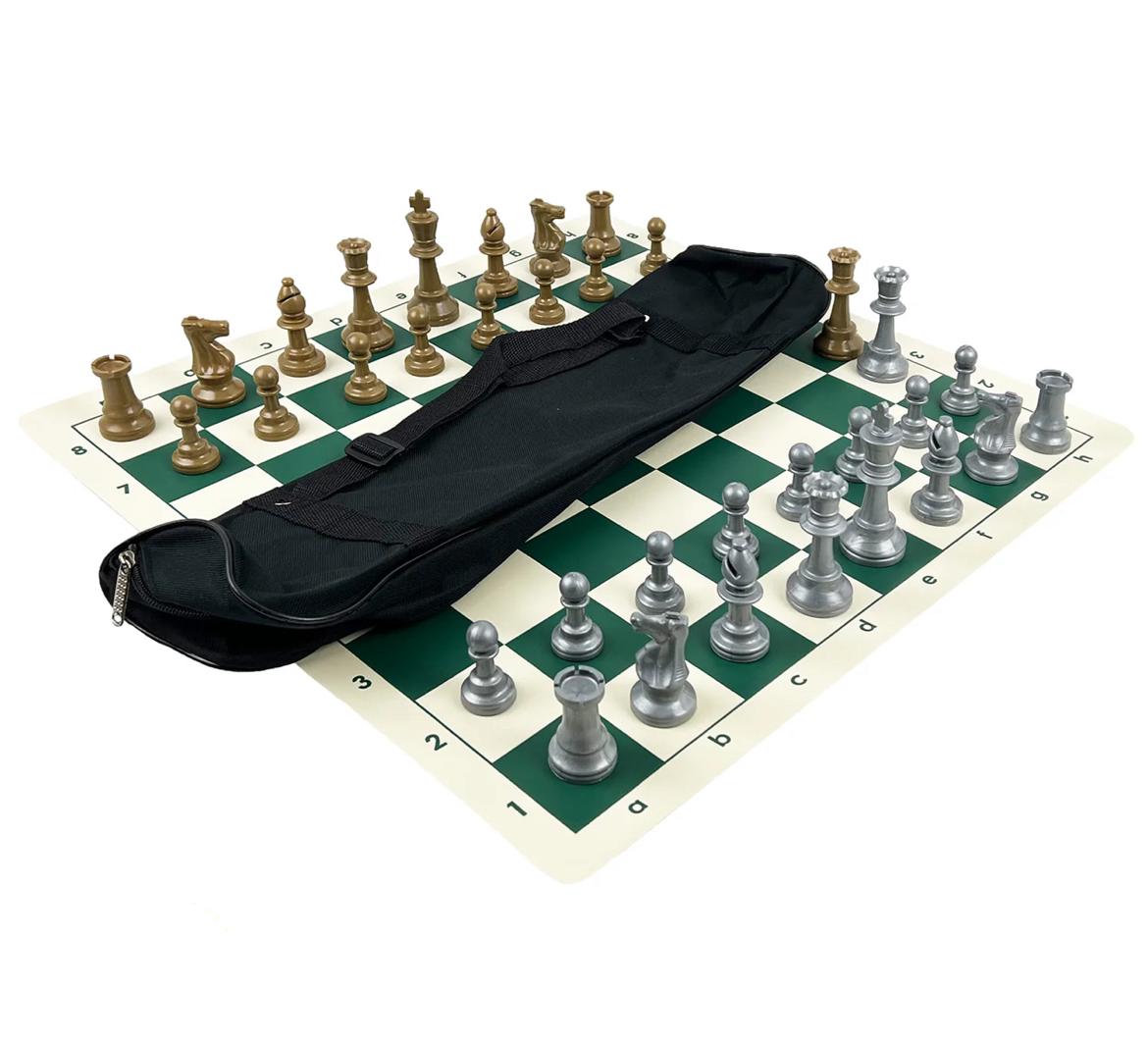 Vinyl roll-up tournament set | including club bag | medium size