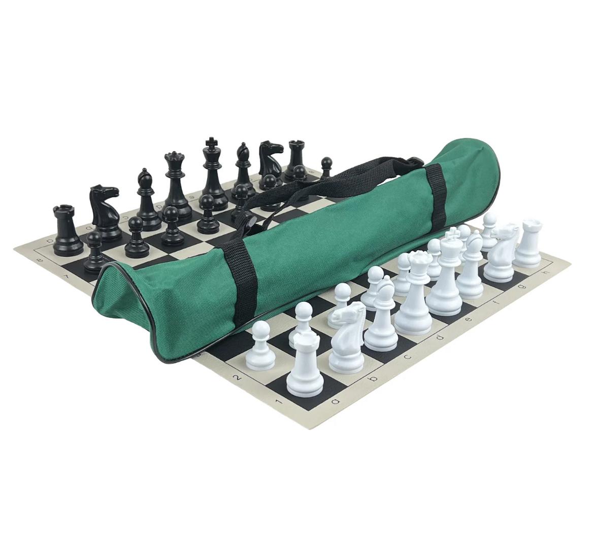 Vinyl roll-up tournament set | including club bag | medium size