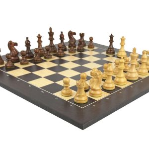 AMERICAN STAUNTON Broadbase | Wenge & Maple Board with Notation (x large)