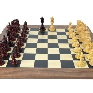 ENGLISH CAP | Black Poplar & Sycamore board with Walnut border (xx large)