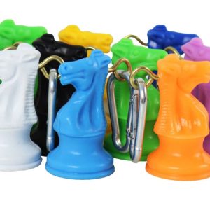 Keyrings | Coloured | Knight Bishop Rook