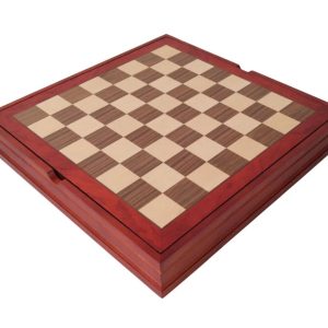 WALNUT MAPLE MATTE FINISH | Storage Box | 37 x 37cm Unit | 37mm Squares | B08943